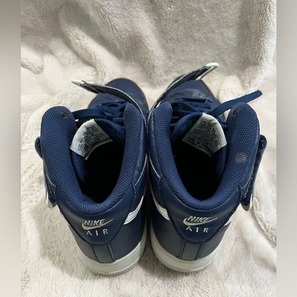 Nike Air Force 1 Hi Top Navy Blue 2016 Size 9 - Picture 5 of 7